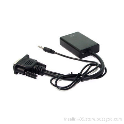 VGA+Audio to HDMI Cable, 30cm